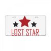 lost star License Plate