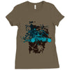 rat rod Ladies Fitted T-Shirt