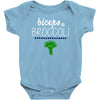 biceps &amp; broccoli! Baby Bodysuit