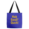 hab sosli' quch! klingon funny geek nerd sci fi alien conventions shir Tote Bags