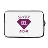 super mom 01 Laptop sleeve