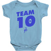 team 10 Baby Onesie