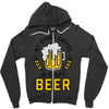 my other coffee is craft beer Zipper Hoodie