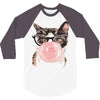 cat 3/4 Sleeve Shirt