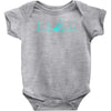 sailing heart beat Baby Onesie