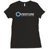aperture laboratories Ladies Fitted T-Shirt
