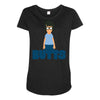 butts Maternity Scoop Neck T-shirt