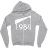 1984george orwell Zipper Hoodie