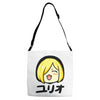 yuri on ice happy Adjustable Strap Totes