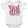 god bless america Baby Bodysuit