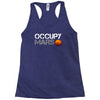 elon musk occupy mars Racerback Tank