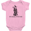 you shall not pass 2 Baby Bodysuit