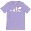 poker ~ fish to shark evolution ~ mens funny poker T-Shirt