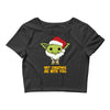 may cristmas be with you yoda Crop Top