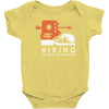 hiking old paths new adventure Baby Bodysuit