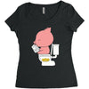 cha ching Women's Triblend Scoop T-shirt