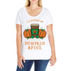 i'd rather be drinking pumpkin spice Ladies Curvy T-Shirt