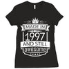 Made In 1997 And Still Awesome Ladies Fitted T-Shirt