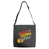 mom's gonna snap Adjustable Strap Totes