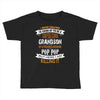 Super Cool Grandson Of A Freaking Awesome Pop Pop Toddler T-shirt