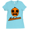 halloween Ladies Fitted T-Shirt
