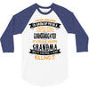 Super Cool Granddaughter Of A Freaking Awesome Grandma 3/4 Sleeve Shirt