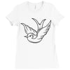 Bird Ladies Fitted T-Shirt