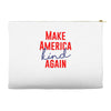 make america kind again Accessory Pouches