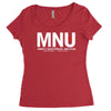 movie t shirt inspired by the superb film   district 9 Women's Triblend Scoop T-shirt