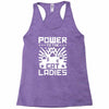 power to the cat ladies Racerback Tank