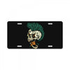 skull punk style License Plate