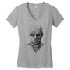 the night king Women's V-Neck T-Shirt