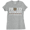 proud autism wife Ladies Fitted T-Shirt