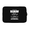 I&rsquo;m Called Mamaw Because I&rsquo;m Way Too Cool To Be Called Grandma Laptop sleeve