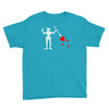 blackbeard's flag pirate edward teach Youth Tee