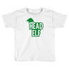 christmas head elf Toddler T-shirt