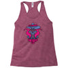 crime fighters club Racerback Tank