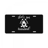 lets get toasted License Plate