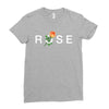 Rose Ladies Fitted T-Shirt