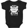 sloth's gym Baby Bodysuit
