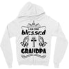 I Am One Blessed Grandpa Zipper Hoodie