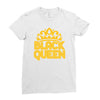 black queen Ladies Fitted T-Shirt