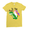 To The Disco Ladies Fitted T-Shirt