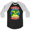 pizza party 3/4 Sleeve Shirt