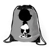 charlie, snoopy, woodstock Drawstring Bags