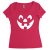 jack o lantern halloween Women's Triblend Scoop T-shirt