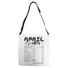 April Girl Facts Taurus Adjustable Strap Totes