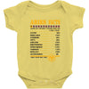 Aries Facts Baby Onesie