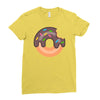 donut Ladies Fitted T-Shirt