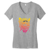 lion spirit Women's V-Neck T-Shirt